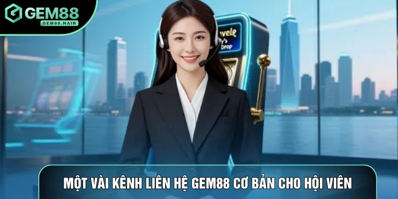 Một vài kênh liên hệ Gem88 cơ bản cho hội viên
