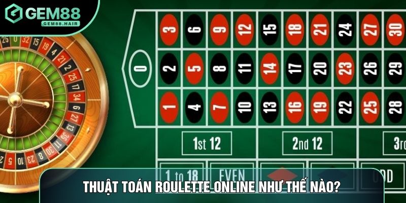 Thuật toán roulette online như thế nào?